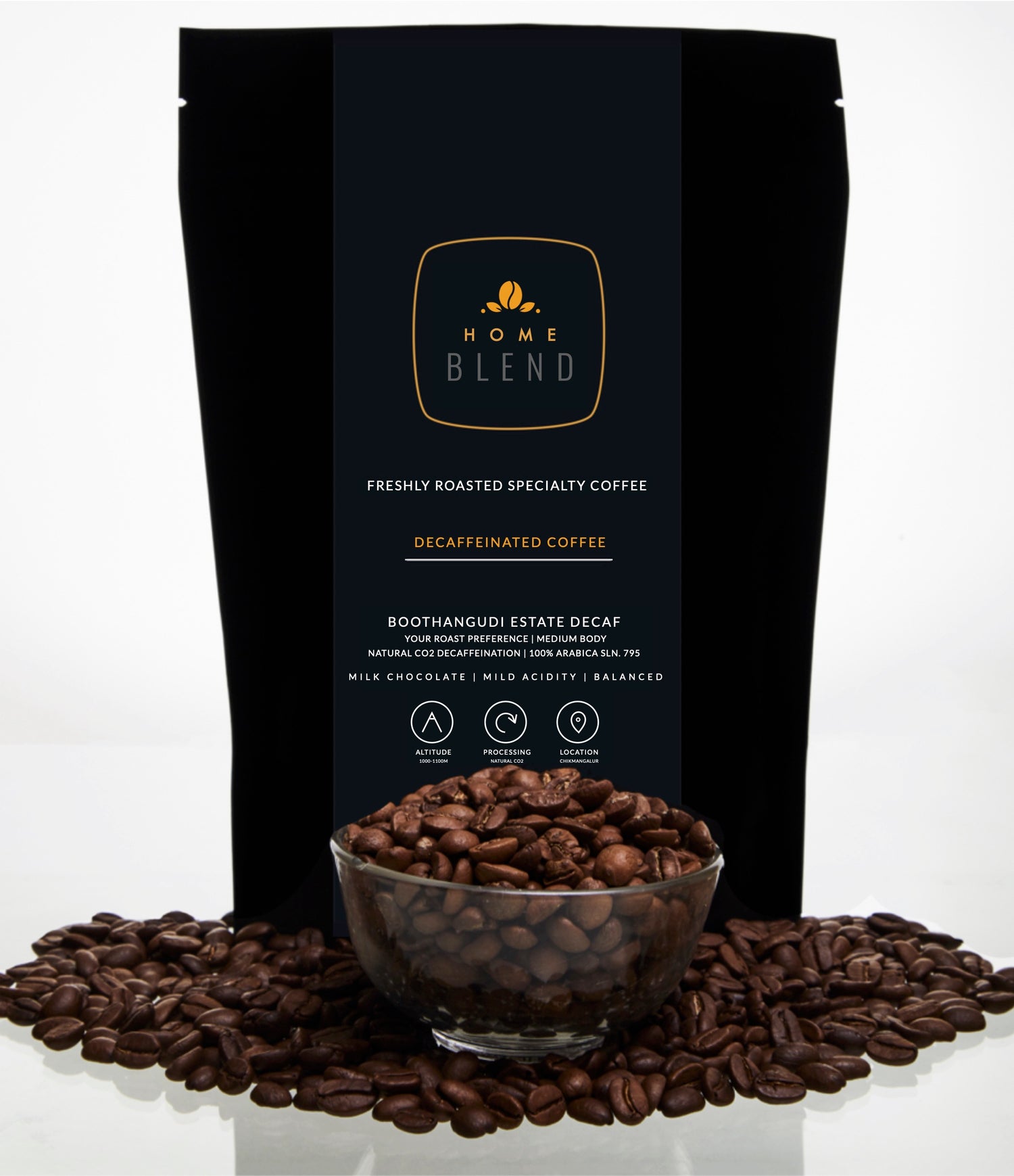 Boothangudi Estate Decaf Decaffeinated Coffee Beans