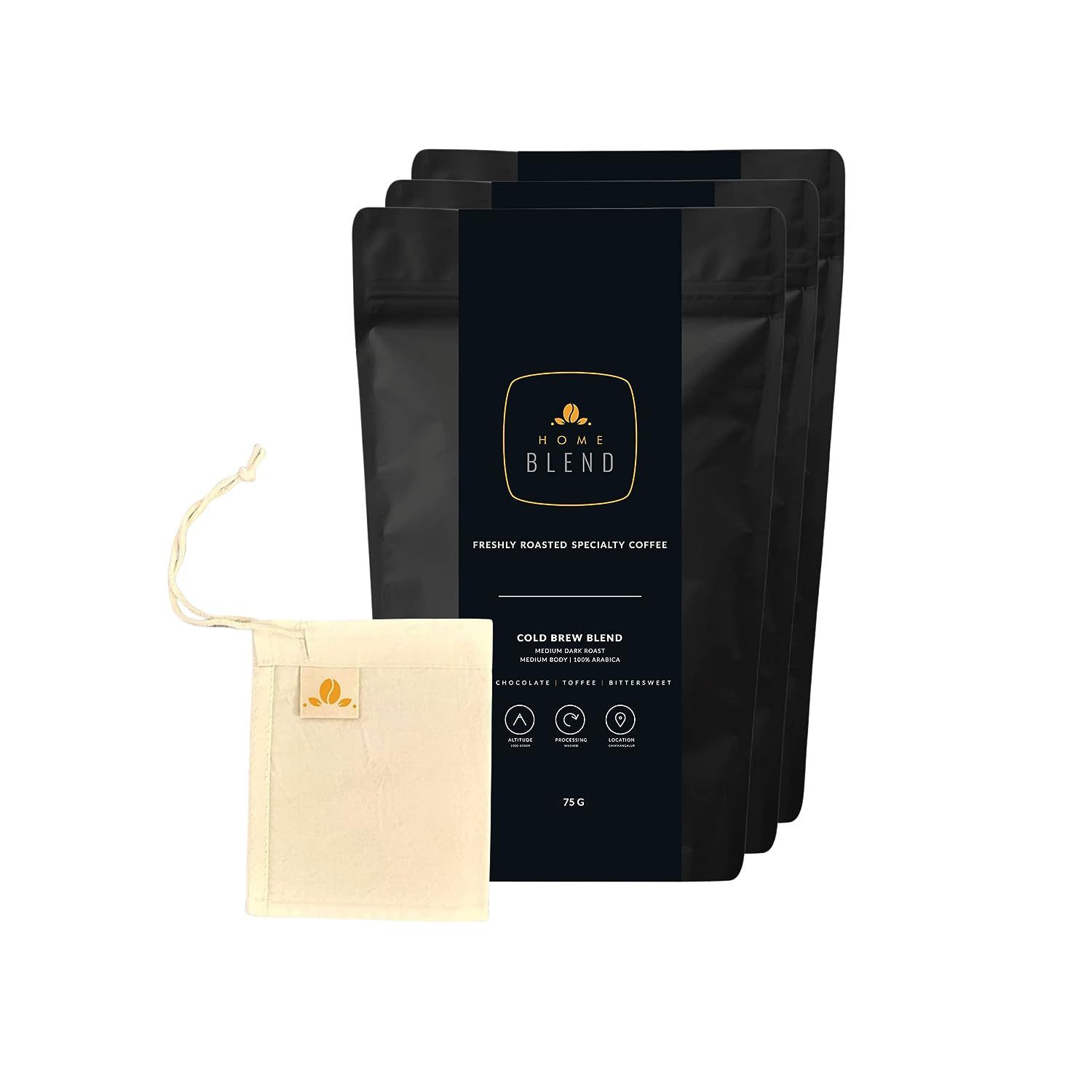 Cold Brew Blend 3 Pack Combo Home Blend Coffee Roasters