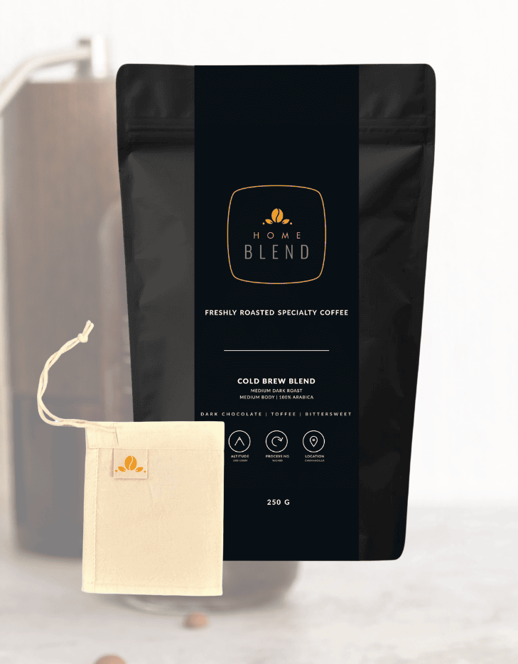 Cold Brew Blend With Brew Bag Home Blend Coffee Roasters