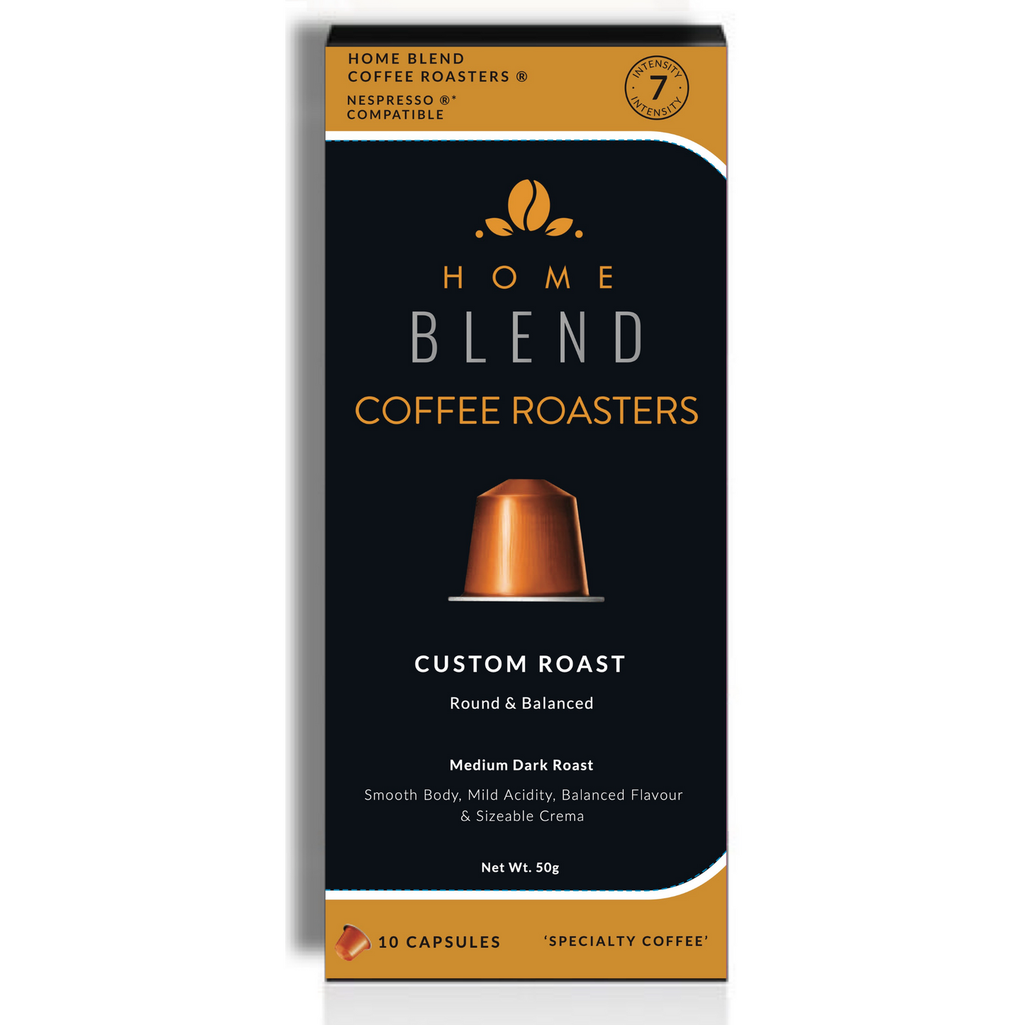 Custom Roast - Aluminium Coffee Pods / Capsules - 10 Pack