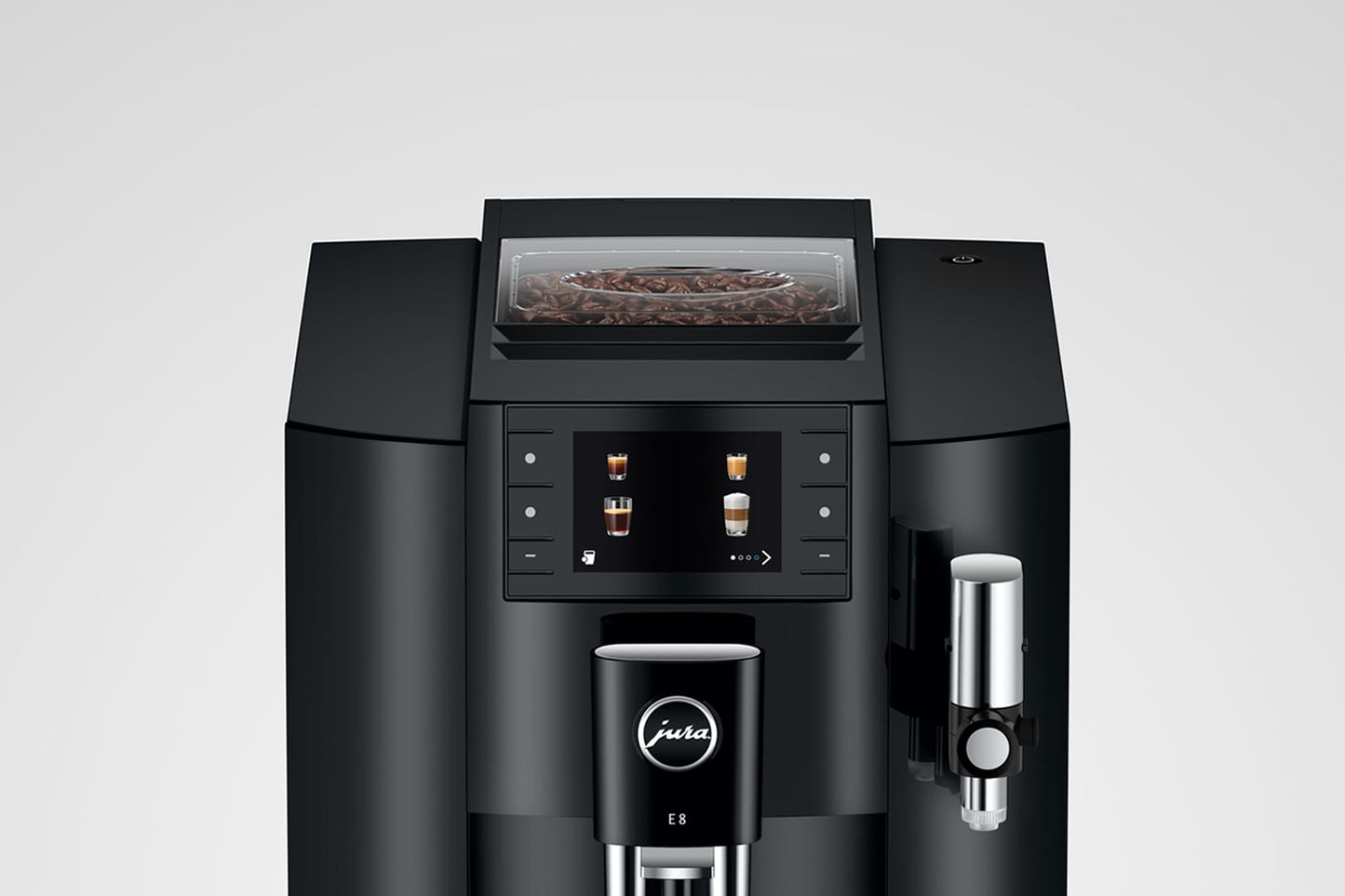 Jura E8 INTA - Piano Black - Fully Automatic Coffee Machine