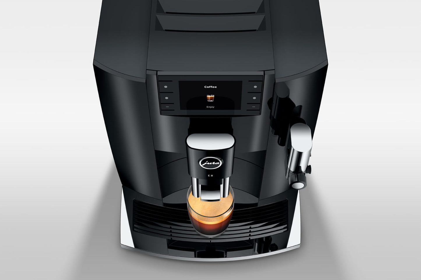 Jura E8 INTA - Piano Black - Fully Automatic Coffee Machine