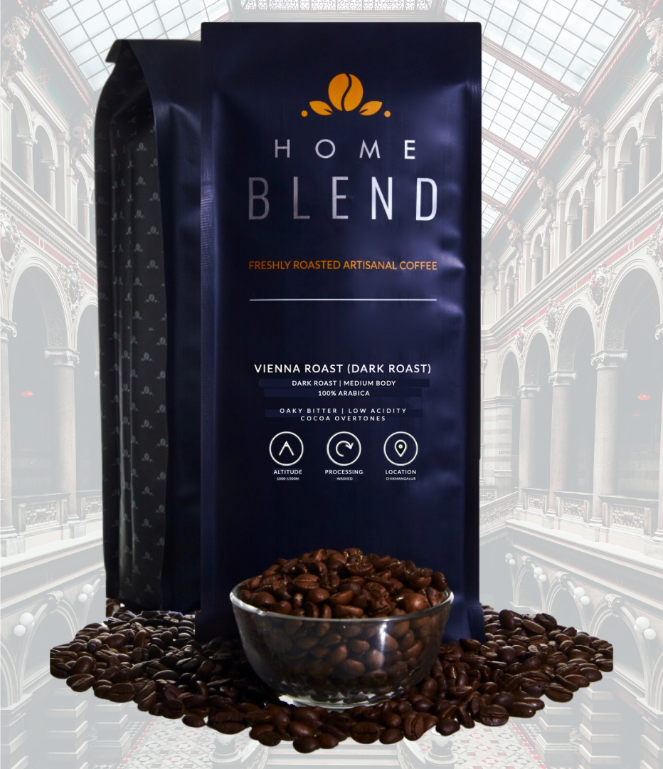 1 KG Vienna Roast Home Blend Coffee Roasters