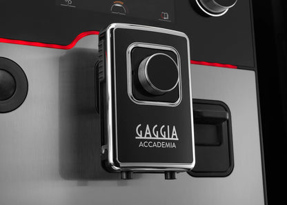 Gaggia Accademia Stainless Steel - One Touch Cappuccino Beans & Grounds Coffee Machine