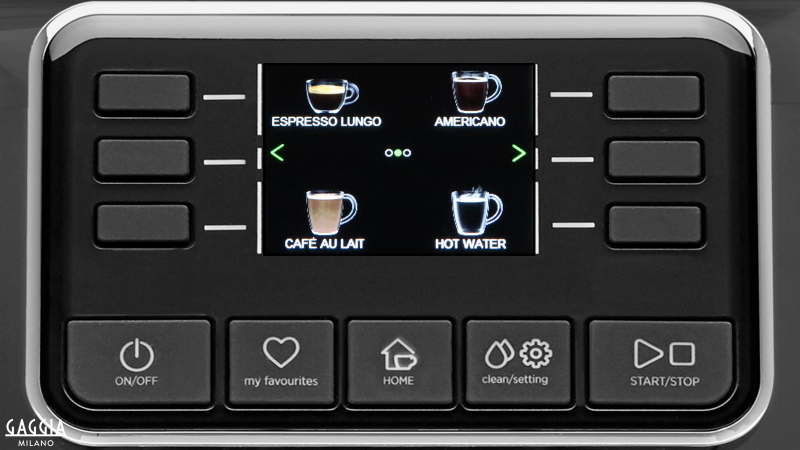 Gaggia Cadorna Milk - One Touch Cappuccino Beans & Grounds Coffee Machine