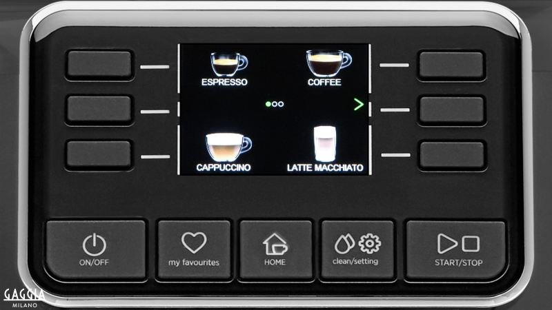 Gaggia Cadorna Milk - One Touch Cappuccino Beans & Grounds Coffee Machine
