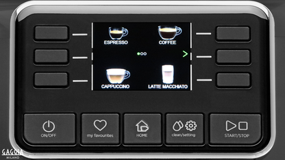 Gaggia Cadorna Milk - One Touch Cappuccino Beans & Grounds Coffee Machine