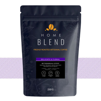 Home Blend Coffee Roasters Bettadamalali Estate 250g