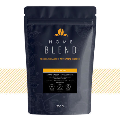Home Blend Coffee Roasters Araku Valley 250g