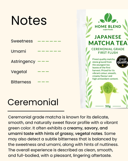 Japanese Matcha - Ceremonial Grade