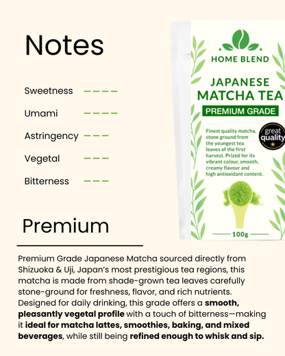 Japanese Matcha - Premium Grade