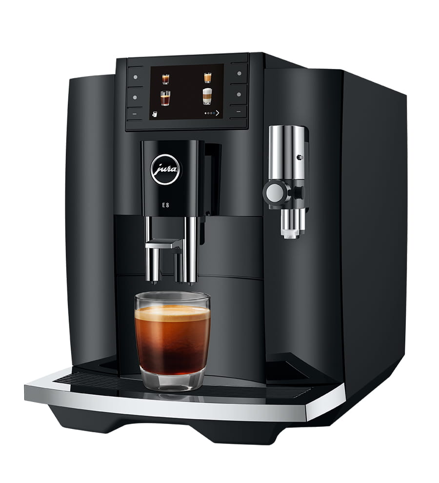 Jura E8 - Piano Black - Fully Automatic Coffee Machine