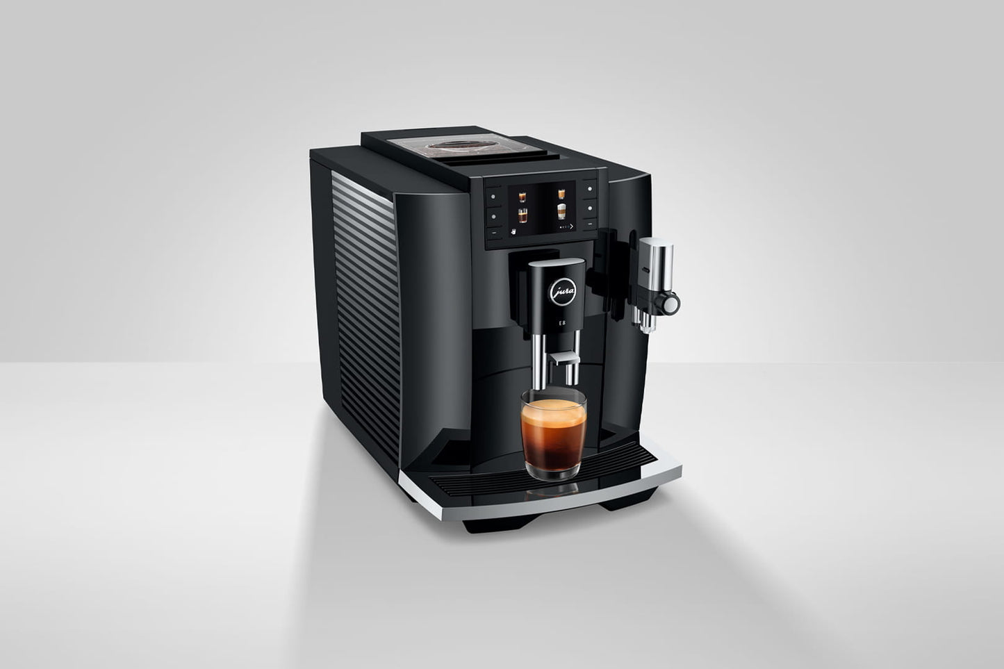 Jura E8 - Piano Black - Fully Automatic Coffee Machine