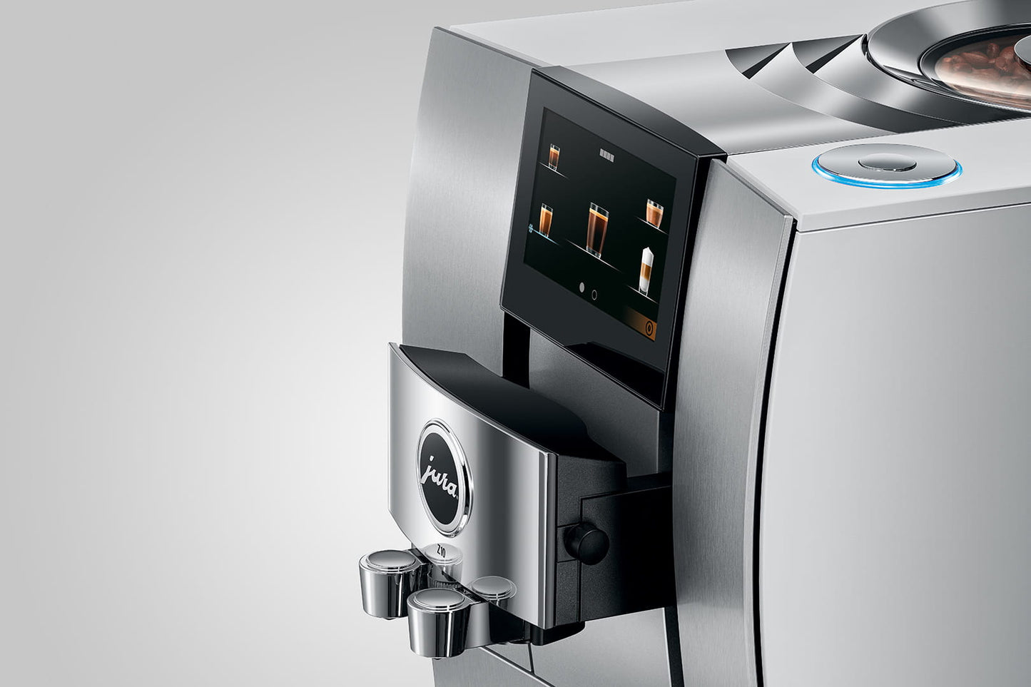 Jura Z10 - Aluminium White - Fully Automatic Coffee Machine