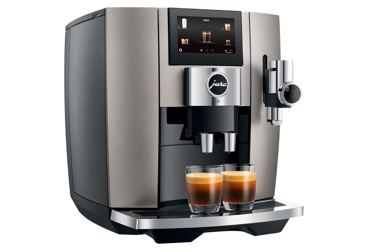 Jura J8 - Midnight Silver - Fully Automatic Coffee Machine
