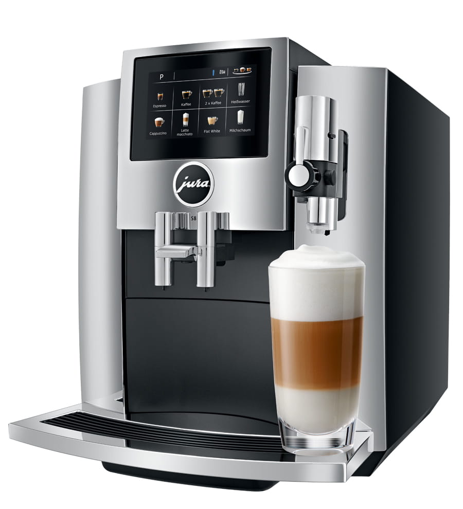 Jura S8 - Chrome - Fully Automatic Coffee Machine