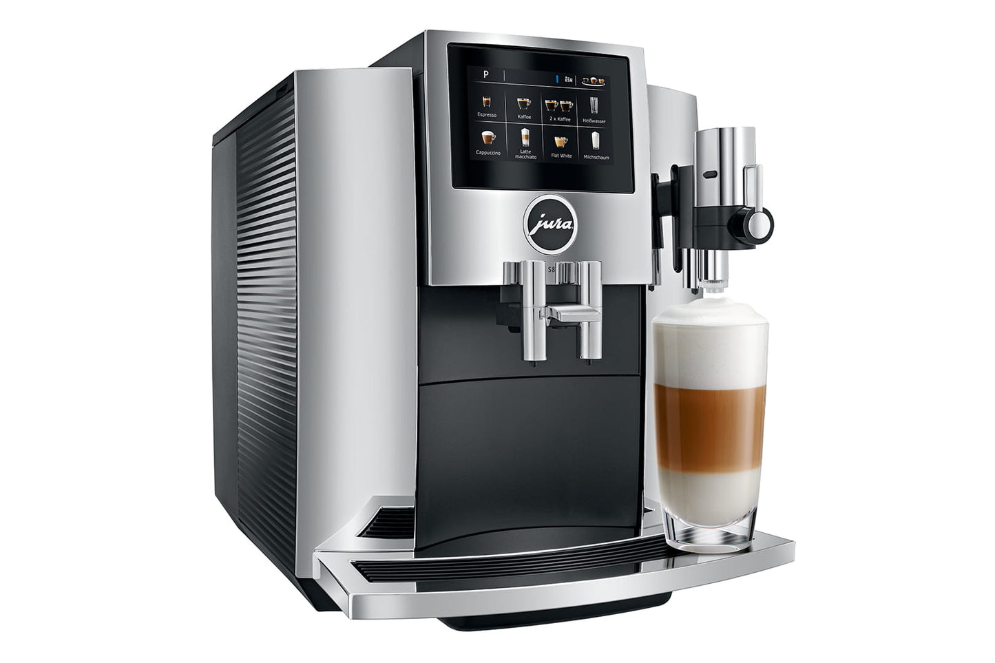 Jura S8 - Chrome - Fully Automatic Coffee Machine