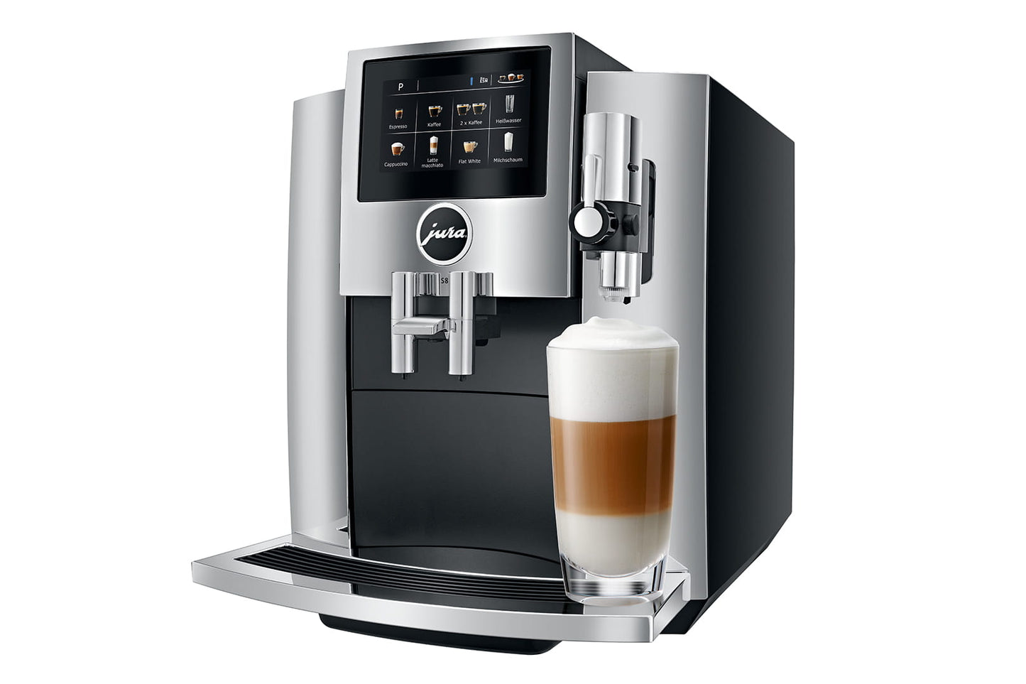 Jura S8 - Chrome - Fully Automatic Coffee Machine