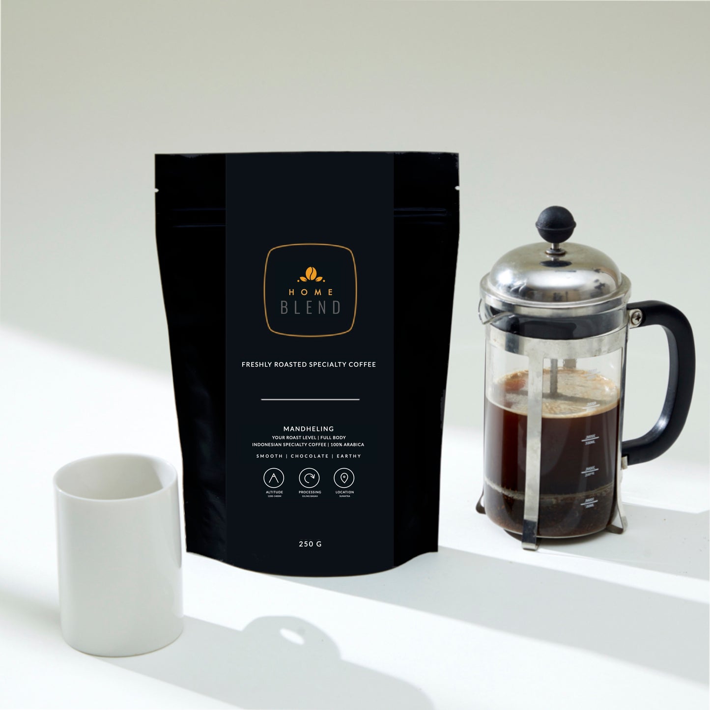 Mandheling Grade 1 Indonesian Specialty Arabica French Press Coffee Home Blend Coffee Roasters