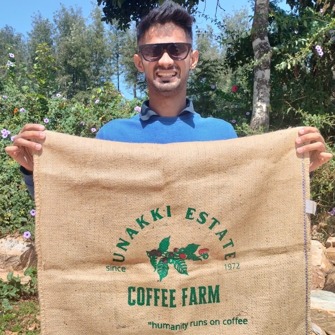 Unakki Estate Utsav Gowda Home Blend Coffee Roasters