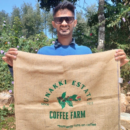 Unakki Estate Utsav Gowda Home Blend Coffee Roasters