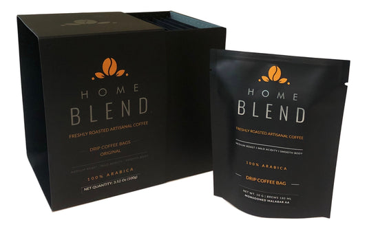 Drip Coffee Bags | Monsooned Malabar | Medium Roast | Pack of 10-home-blend-coffee-roasters.myshopify.com-Drip Coffee Bags-Home Blend Coffee Roasters