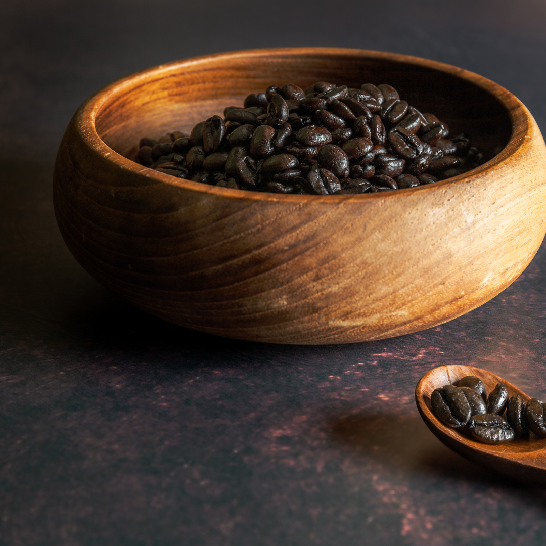 French shop coffee beans