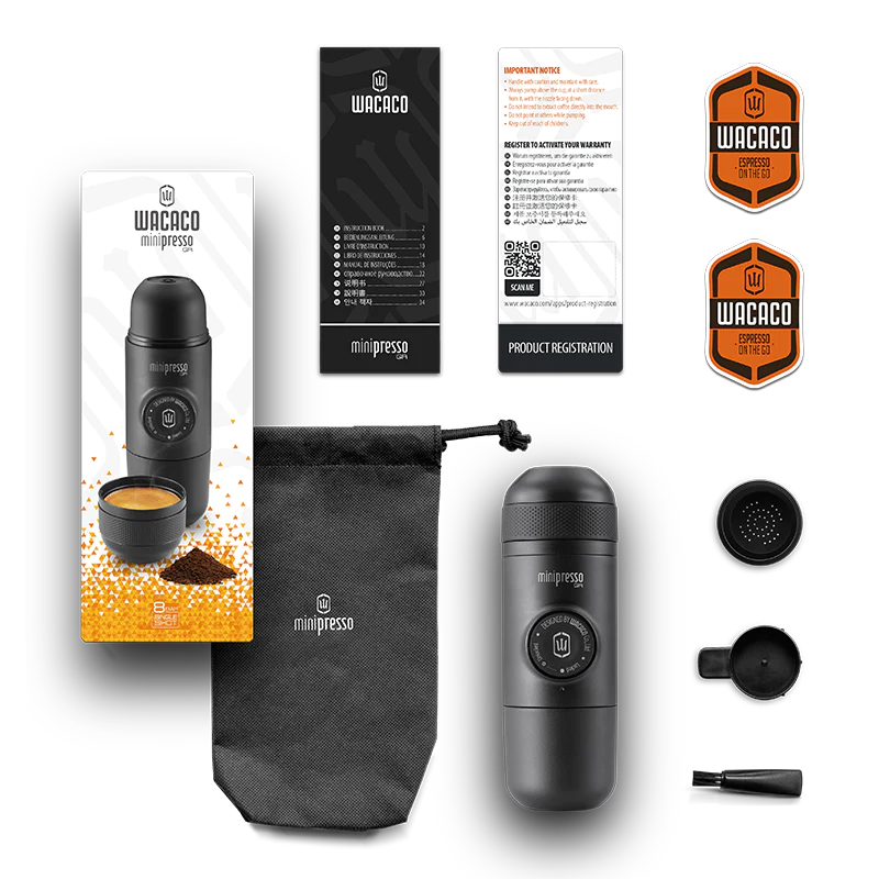 Wacaco Minipresso - Espresso Maker - Perfect Gift for Coffee Lovers